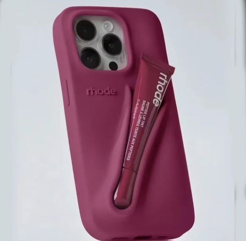 rhode case + lip tint