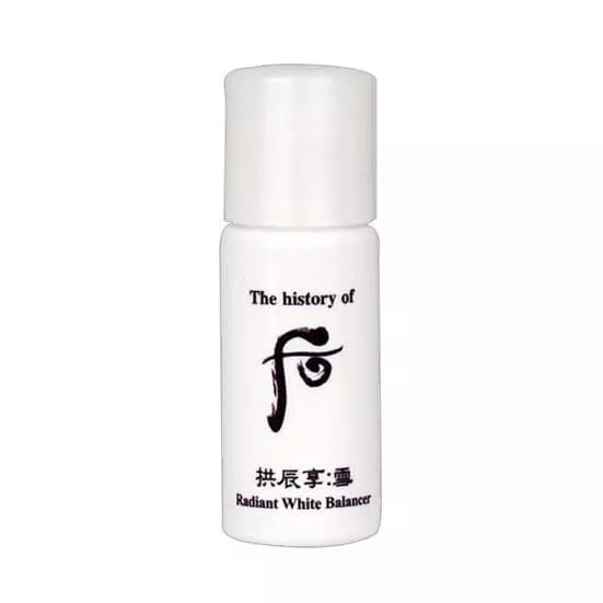 History of WHOO Radiant White Emulsion 5ml