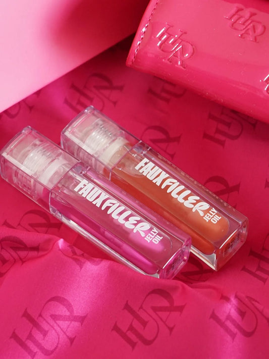 HUDA BEAUTY Faux Filler Ultra-Hydrating Tinted Jelly Lip Oil