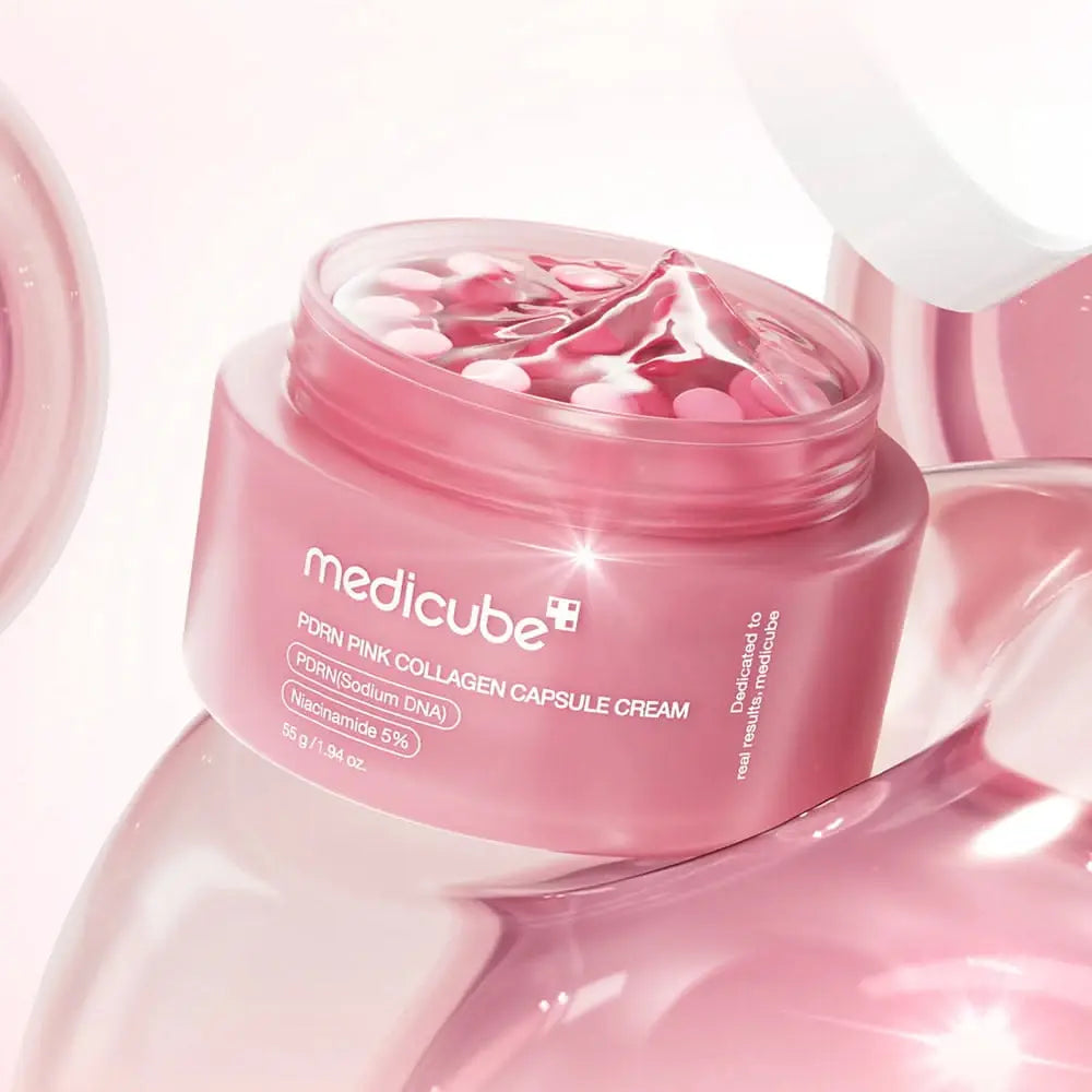 medicube PDRN collagen capsule cream kween skin