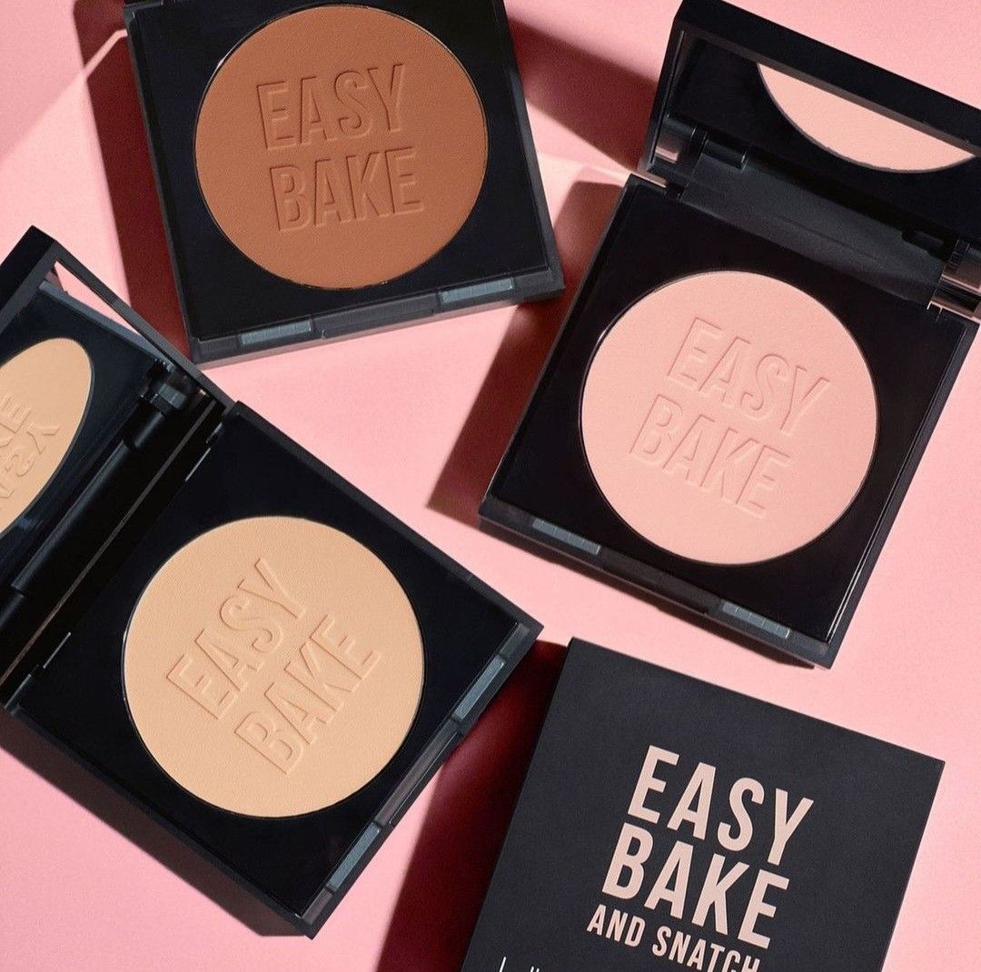 HUDA BEAUTY Easy Bake Airbrush Matte Pressed Setting Powder