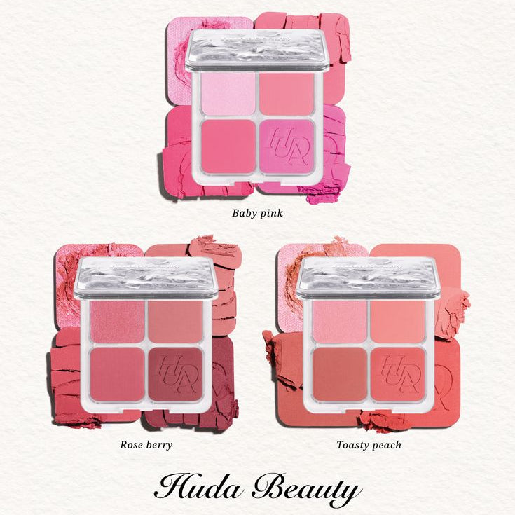 HUDA BEAUTY Blush Filter Blurring Blushlighters Palette