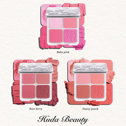 HUDA BEAUTY Blush Filter Blurring Blushlighters Palette
