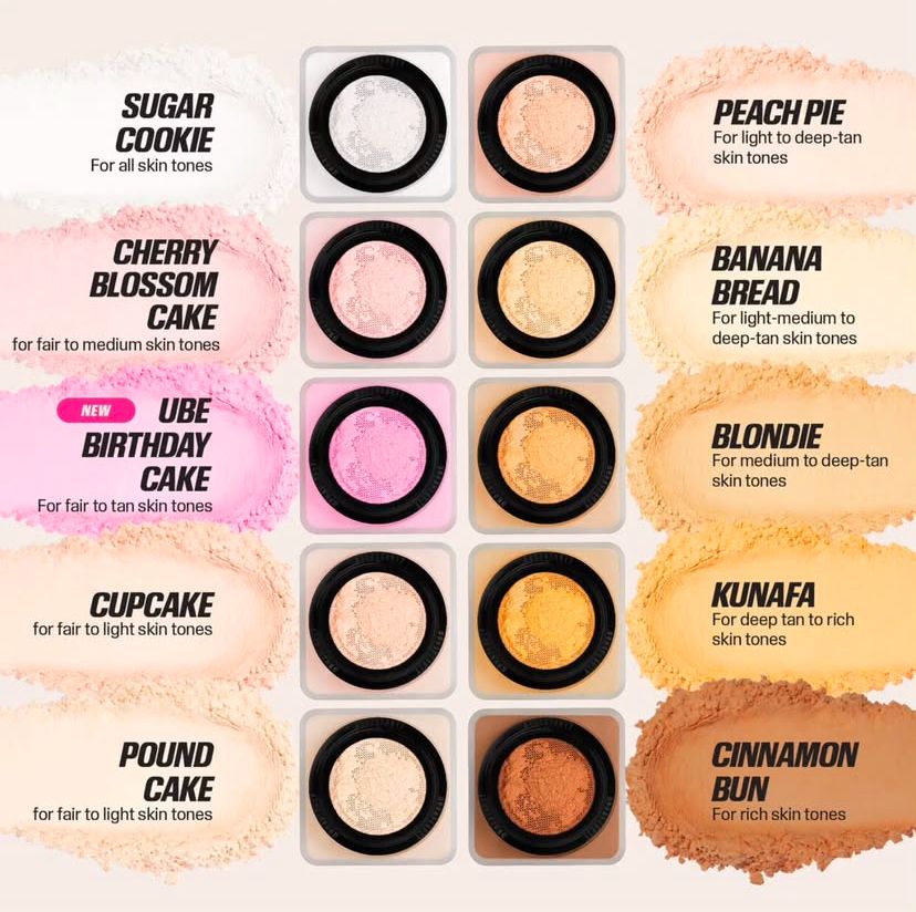 HUDA BEAUTY Easy Bake Airbrush Matte Pressed Setting Powder