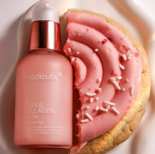 medicube triple collagen serum kween skin