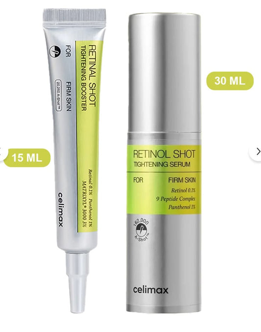 KIT 5 Duo Celimax Retinal + Retinol Shot Tightening Booster & Serum