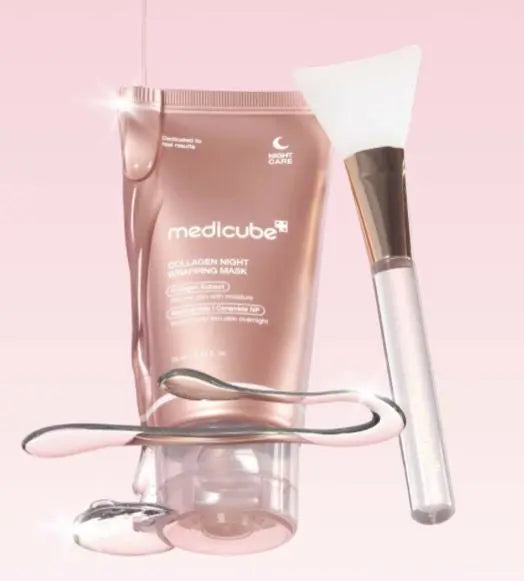 medicube collagen night wrapping mask kween skin