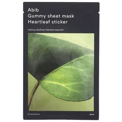 Abib - Gummy Sheet Mask Heartleaf Sticker Abib